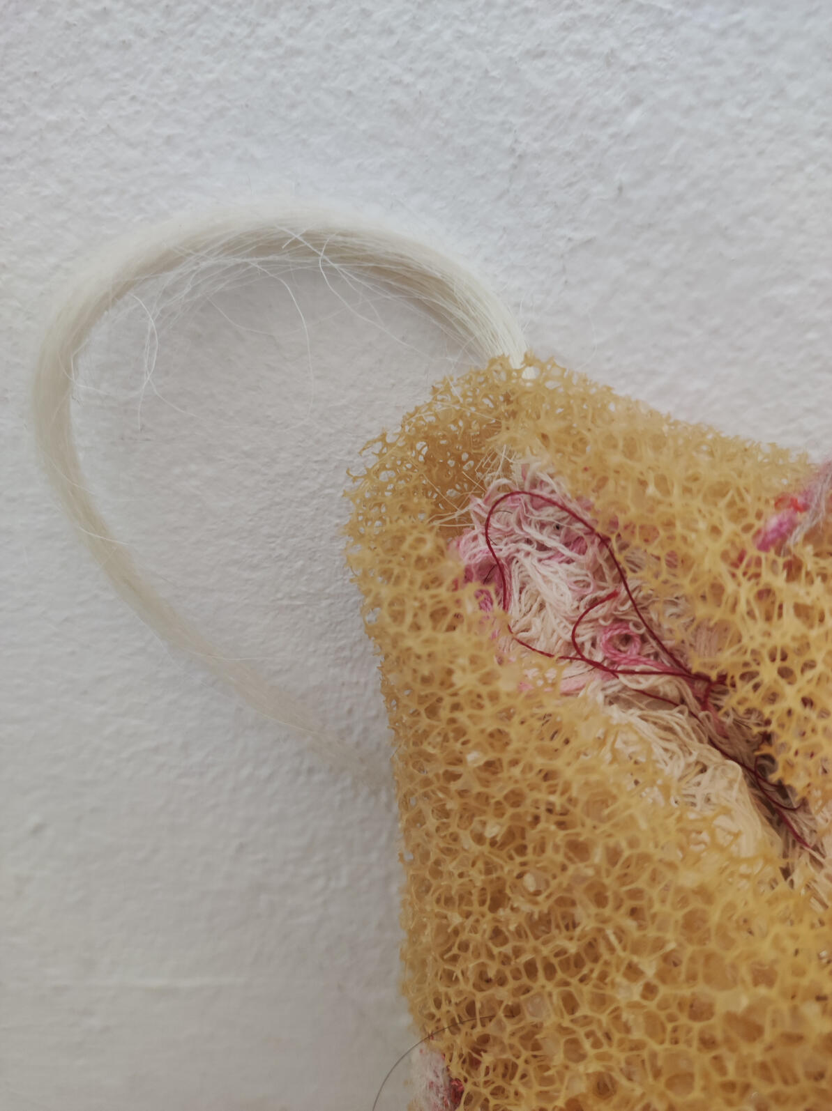 Organic piece textile art -art textile-Maureen Lasne